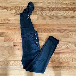 RVCA black overalls